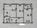 3-комнатная квартира · 62 м² · 2/12 этаж, Тауелсиздик 58 — Пересечение Калдаякова - Тауелсиздик за 45.7 млн ₸ в Астане, Сарайшык р-н — фото 7