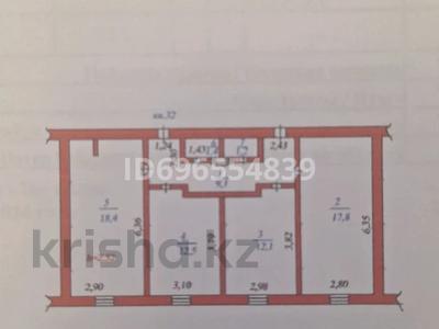 3-комнатная квартира · 74 м² · 3/3 этаж, Татулық 54 — 4 школы за 6.6 млн 〒 в 