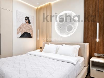 1-комнатная квартира · 45 м² · 16/18 этаж, Туран — Бизнес-класс, Хан Шатыр, кровать King Size за 22 000 ₸ в Астане, Нура р-н