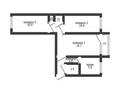 3-бөлмелі пәтер · 56 м² · 4/5 қабат, Фрунзе 3, бағасы: 14.5 млн ₸ в Рудном — фото 14