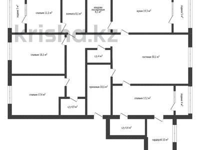 5-бөлмелі пәтер · 180.9 м² · 7/10 қабат, Акан Сери 188, бағасы: 46.4 млн ₸ в Кокшетау