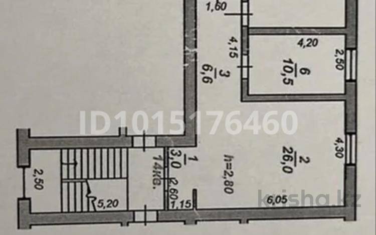 2-комнатная квартира · 70 м² · 2/2 этаж, мкр Самал-2, Акмаржан 32 за 200 000 ₸ в Шымкенте, Абайский р-н — фото 2