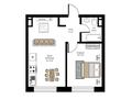 1-комнатная квартира · 46.9 м², Торангы 55 за ~ 42.4 млн ₸ в Алматы, Бостандыкский р-н — фото 3