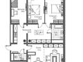4-комнатная квартира · 141.1 м², Наурызбай батыра — Жибек Жолы за 99.5 млн ₸ в Алматы, Медеуский р-н