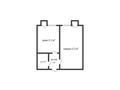 1-комнатная квартира · 35 м² · 4/6 этаж, 1-й микрорайон, Строительная 2 за 13.5 млн ₸ в Костанае — фото 4