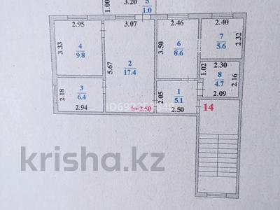 3-комнатная квартира, 59 м², 4/5 этаж, авангард 46 — детская больница за 18 млн 〒 в Атырау, мкр Авангард-3