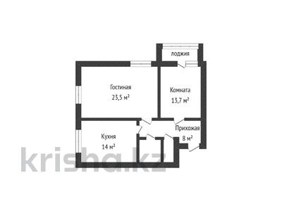 2-бөлмелі пәтер, 64.8 м², 2/6 қабат, Юбилейный 30, бағасы: 22.5 млн 〒 в Костанае