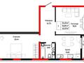 2-комнатная квартира · 65.57 м² · 4/9 этаж, Шаймерден Косшыгулулы 27/1 за ~ 30.8 млн ₸ в Астане, Сарыарка р-н — фото 2