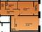 2-комнатная квартира · 50 м² · 5/9 этаж, Навои 58/4 — СРОЧНО ТОРГ за ~ 41 млн 〒 в Алматы, Ауэзовский р-н