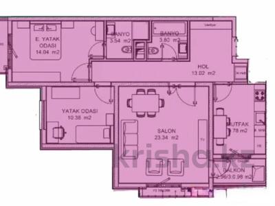 3-комнатная квартира · 83.4 м² · 7/12 этаж, НАУРЫЗ БАҒДАРЛАМАМЕН ӨТЕДІ!!! 7/20/25 БАҒДАРЛАМАМЕН ӨТЕДІ!!! 28/4 — Жаңа Қала за ~ 27.6 млн 〒 в Туркестане