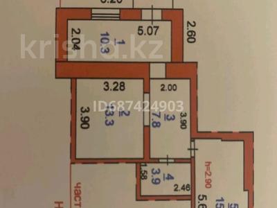 2-комнатная квартира, 50.3 м², Пушкина 201 за 16 млн 〒 в Костанае