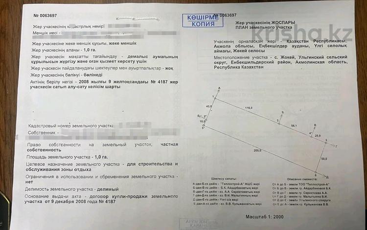 Жер телімі · 1 га, Щучинск, бағасы: 43 млн ₸ — фото 2
