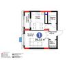 1-бөлмелі пәтер · 36.3 м² · 6/9 қабат, Туран 57/6, бағасы: 27.5 млн ₸ в Астане, Нура р-н — фото 15