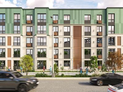 Планировки ЖК в Шымкенте: 2-комнатная квартира · 55.2 м², Акжайык, вдоль дороги ул. Куаныша Тулеметова 160 за ~ 29.8 млн 〒 2-комнатная квартира · 55.2 м², Акжайык, вдоль дороги ул. Куаныша Тулеметова 160 за ~ 29.8 млн 〒 в Шымкенте, Абайский р-н