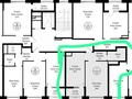 2-комнатная квартира · 47.7 м² · 5/9 этаж, Жошы Хан 20 за 41 млн ₸ в Астане, Есильский р-н