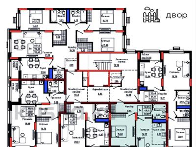 2-бөлмелі пәтер · 51 м² · 9/9 қабат, Улы Дала 28 — Туран-Улы дала, бағасы: 29.3 млн ₸ в Астане, Нура р-н