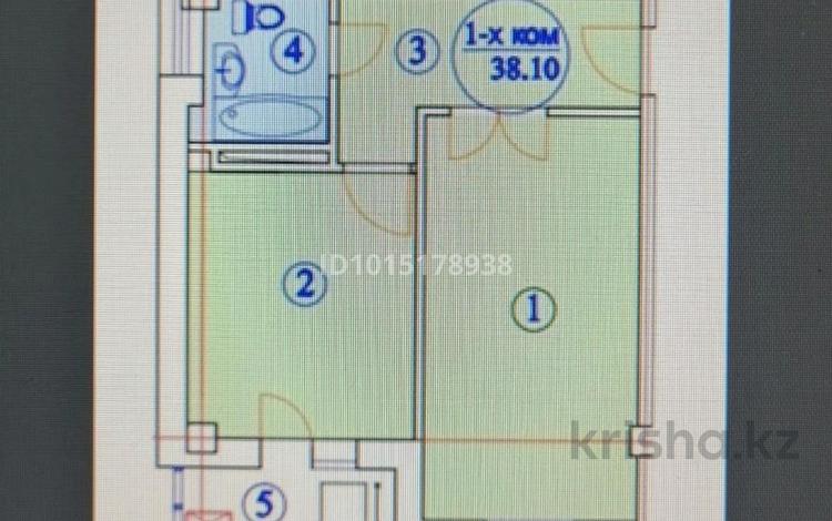 1-бөлмелі пәтер · 36 м² · 9/9 қабат, Е 418 10, бағасы: 10 млн ₸ в Астане, Нура р-н — фото 2