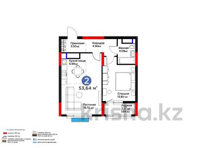 Пәтерлер в Атырауской обл.: 2-бөлмелі пәтер · 53.64 м² · 19/21 қабат, Исатай Тайманова — Жарбосынова, бағасы: ~ 37.6 млн 〒 2-бөлмелі пәтер · 53.64 м² · 19/21 қабат, Исатай Тайманова — Жарбосынова, бағасы: ~ 37.6 млн 〒 в Атырау