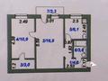 2-бөлмелі пәтер · 44.5 м² · 2/5 қабат, 2 микрараён 36, бағасы: 6.8 млн ₸ в Степногорске — фото 2