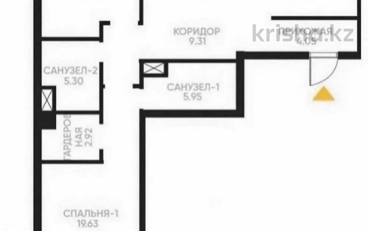 3-комнатная квартира, 92 м², 10/21 этаж, Шамши Калдаякова 3 — тауелсиздик за ~ 58.6 млн 〒 в Астане — фото 8