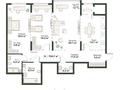 3-комнатная квартира · 106 м², Акжайык за 68 млн ₸ в Шымкенте, Абайский р-н — фото 6