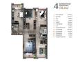 4-комнатная квартира · 149.41 м², 15 микрорайон за ~ 89.6 млн ₸ в Актау — фото 3
