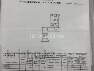 1-бөлмелі пәтер · 19 м² · 1/5 қабат, Кобыланды Батыра 24, бағасы: 6.5 млн ₸ в Костанае