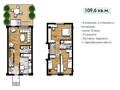 4-комнатная квартира · 109 м², Нажимеденова 78 за 75 млн ₸ в Алматы, Наурызбайский р-н
