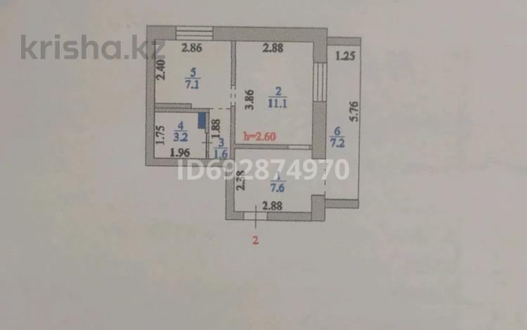 1-комнатная квартира, 37.8 м², тауелсиздик — орбита за 12 млн 〒 в Астане, Алматы р-н — фото 3