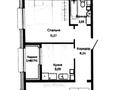2-комнатная квартира · 58.9 м² · 8/9 этаж, Шаймерден Косшыгулулы 27/1 за 30 млн ₸ в Астане, Сарыарка р-н