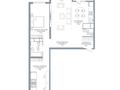 3-комнатная квартира · 100 м² · 11/16 этаж, Каныша Сатпаева 90/55Б за 73 млн ₸ в Алматы