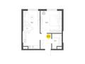 1-комнатная квартира · 44.5 м², мкр Шымсити, ул. 189 квартал, д. 241 за ~ 20 млн ₸ в Шымкенте, Абайский р-н — фото 3