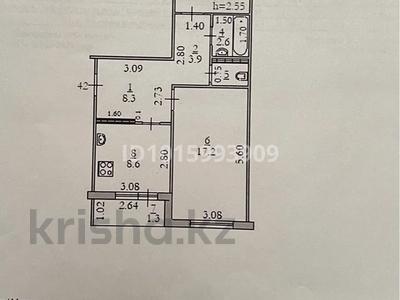 2-бөлмелі пәтер · 55 м² · 4/5 қабат, Авиагородок 21, бағасы: 10.9 млн ₸ в Актобе, мкр Авиагородок