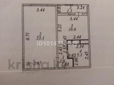 1-бөлмелі пәтер · 43 м² · 9/12 қабат, Кобланды батыра, бағасы: 19.5 млн ₸ в Астане, Алматы р-н