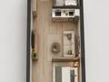 1-бөлмелі пәтер · 45.2 м² · 8/9 қабат, мкр Кайрат, Сыбызгы 100 — Кульджинский тракт - Рыскулова, бағасы: 20 млн ₸ в Алматы, Турксибский р-н — фото 6