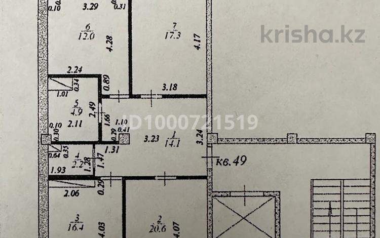 3-бөлмелі пәтер · 87.5 м² · 8/9 қабат, 31А мкр 23, бағасы: 24 млн ₸ в Актау — фото 2