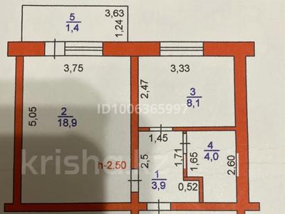 1-комнатная квартира · 35 м² · 5/5 этаж, 4 микрорайон 43 за 17 млн 〒 в Конаеве (Капчагай)