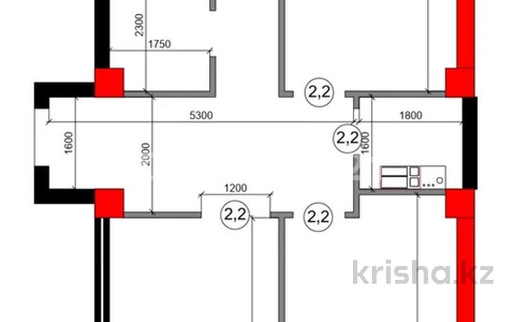 3-бөлмелі пәтер · 86 м² · 4/9 қабат, Илияса Есенберлина 20, бағасы: 64 млн ₸ в Усть-Каменогорске — фото 2