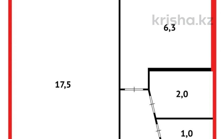 1-бөлмелі пәтер, 31 м², 2/5 қабат, Пришахтинск, 23й микрорайон 26, бағасы: 9 млн 〒 в Караганде, Алихана Бокейханова р-н — фото 9