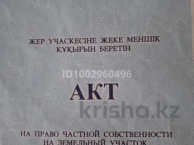 Участок · 10 соток, Гумелева 501 — Уалиева за 10 млн 〒 в Усть-Каменогорске