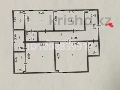 3-комнатная квартира · 171.9 м² · 2/4 этаж, Иманова 9 за 65 млн ₸ в Астане, р-н Байконур