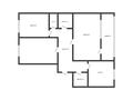 3-комнатная квартира · 78.2 м² · 8/9 этаж, Микрорайон Аэропорт 1, Аэропорт за 36.5 млн ₸ в Костанае — фото 10