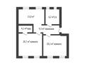 2-комнатная квартира · 77.5 м² · 2/2 этаж, Авиагородок за 13 млн ₸ в Актобе, мкр Авиагородок — фото 19