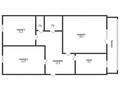 3-бөлмелі пәтер · 66.4 м² · 3/5 қабат, Абая 160, бағасы: 31.5 млн ₸ в Костанае — фото 2