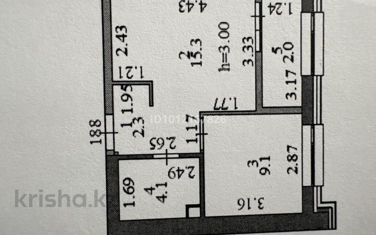 1-комнатная квартира · 33 м² · 6/9 этаж, ул. Сыганак 12 за 23 млн ₸ в Астане, Нура р-н — фото 2