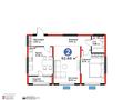 2-комнатная квартира · 62.66 м² · 6/9 этаж, Райымбека 219Б за 50 млн ₸ в Алматы, Жетысуский р-н — фото 3