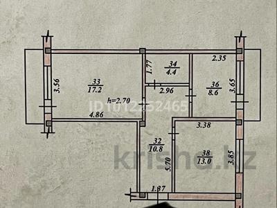 2-комнатная квартира · 63 м² · 2/5 этаж, Жибек жолы 10 за 65.5 млн ₸ в Алматы, Медеуский р-н