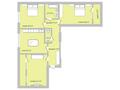 3-комнатная квартира, 111.3 м², 1/9 этаж, Каирбекова за ~ 43.4 млн 〒 в Костанае — фото 17