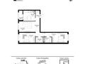 3-бөлмелі пәтер · 85.6 м² · 2/9 қабат, мкр Нуркент, Турара Рыскулова 2Б/1, бағасы: 60 млн ₸ в Алматы, Алатауский р-н