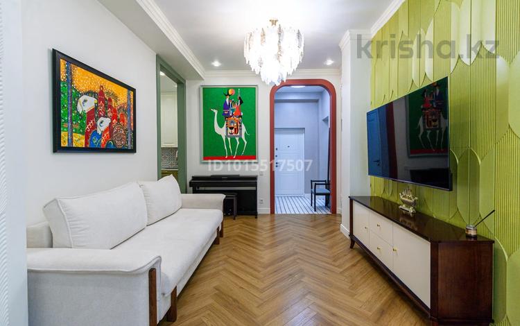 3-бөлмелі пәтер · 74.1 м² · 1/4 қабат, Ер Тостык 3 3, бағасы: 80 млн ₸ в Алматы, Наурызбайский р-н — фото 2